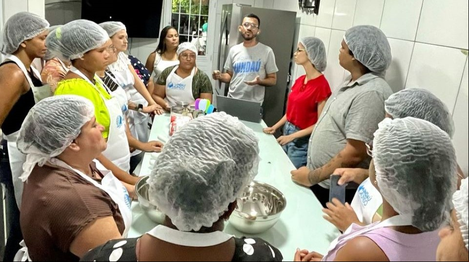 Edital Braskem: Projeto Cozinha Escola incentiva empreendedorismo no bairro do Vergel